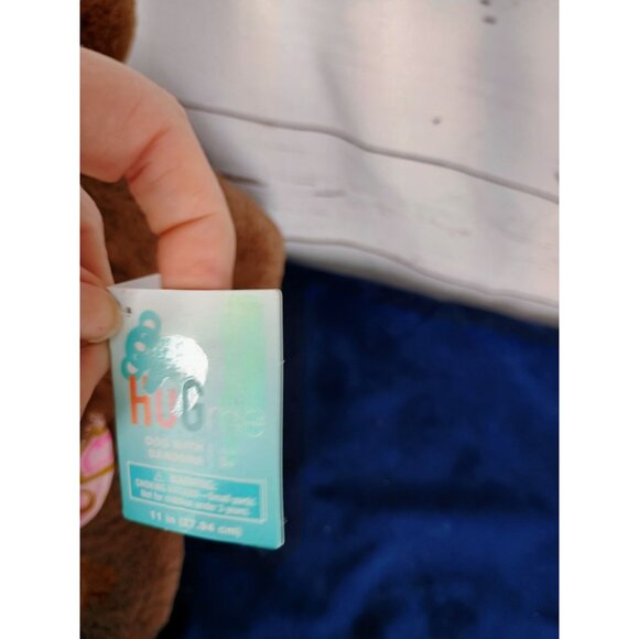 Hug Me Walgreens Dog With Bandana Brown Puppy Stuffed Plush Toy 11 Inch Soft - Picture 6 of 11